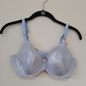 Victorias Secret Shimmering Silver Bra